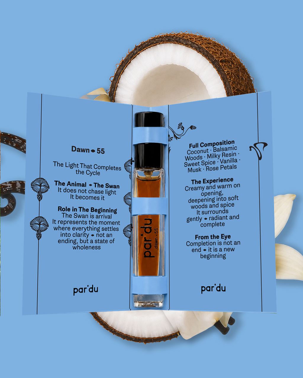 Dawn 55 eau de parfum by Par'Du, niche gender-neutral perfume from Egypt, photo 11