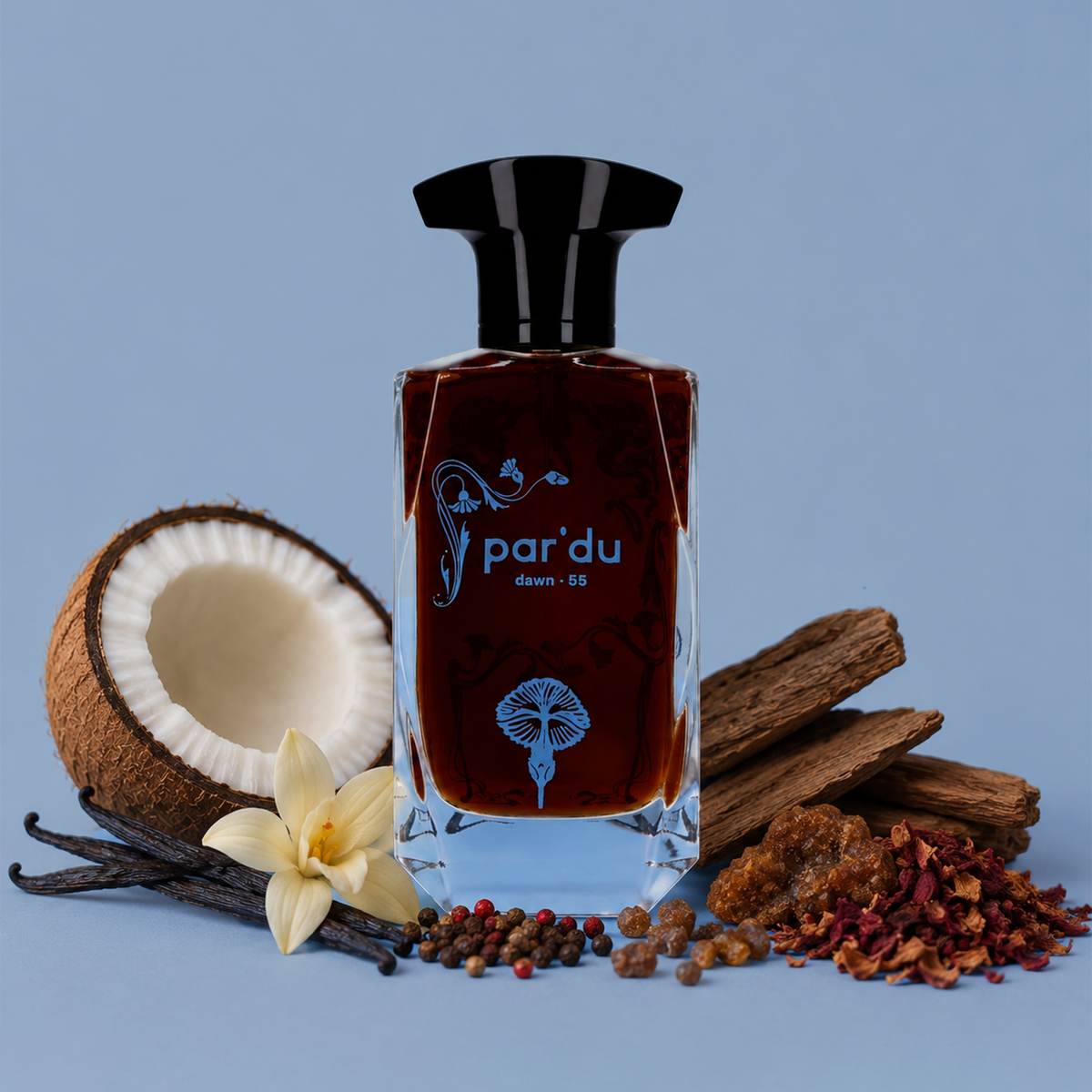 Dawn 55 eau de parfum by Par'Du, niche gender-neutral perfume from Egypt, photo 2